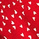 All Over Print Ruffle Hem Short Sleeve Sweetheart Regular Plus Size Blouse