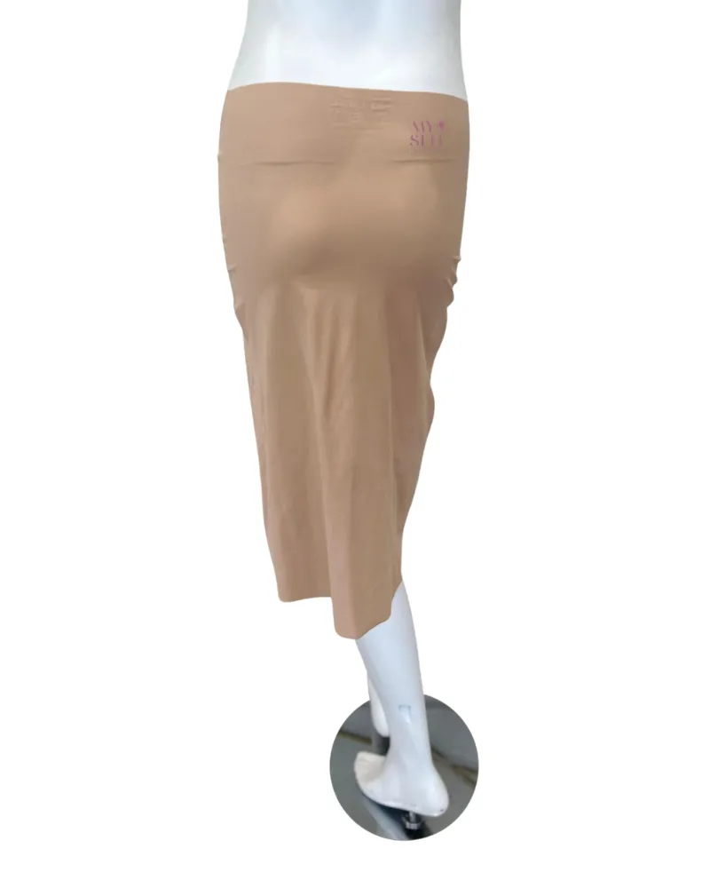 BBNSSC Nude Seamless Slip Skirt / Classic Length
