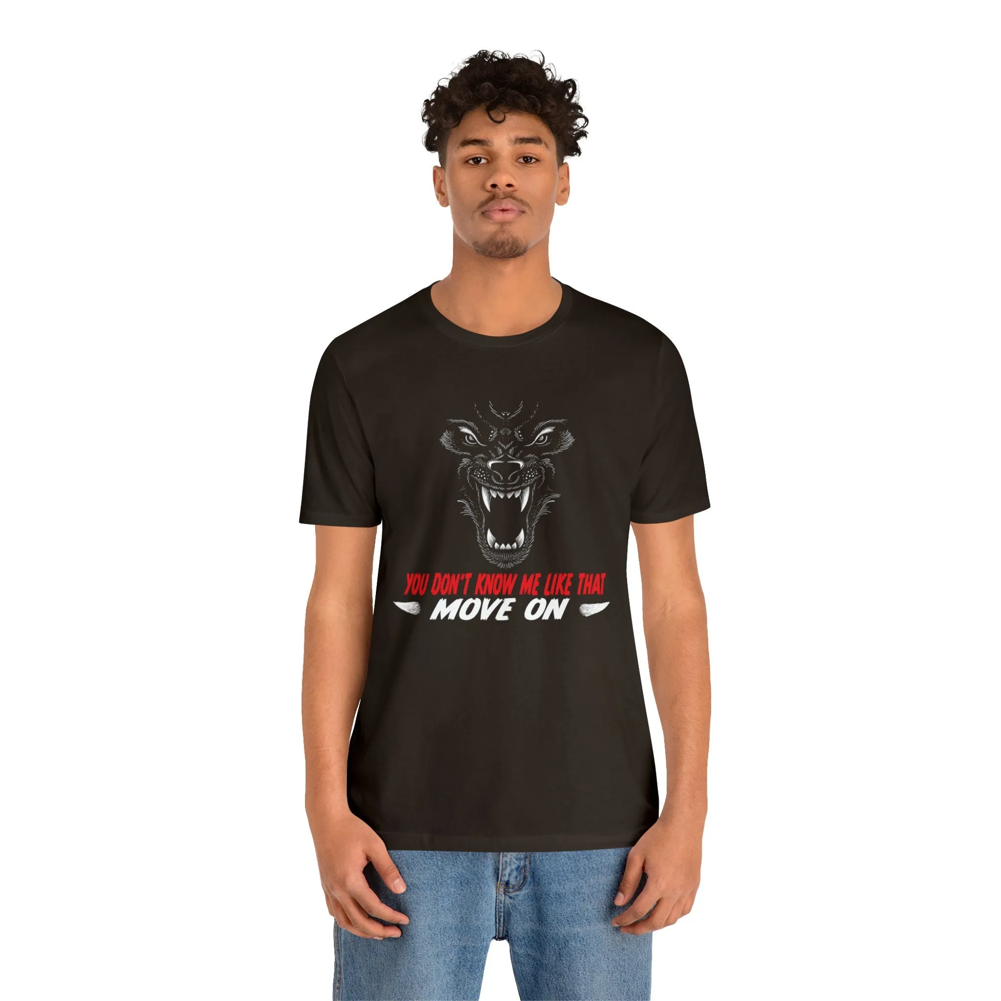 Big Women clothes You Don't Know Me Like That | Funny Apparel | Graphic college tshirt | Graphic tshirt