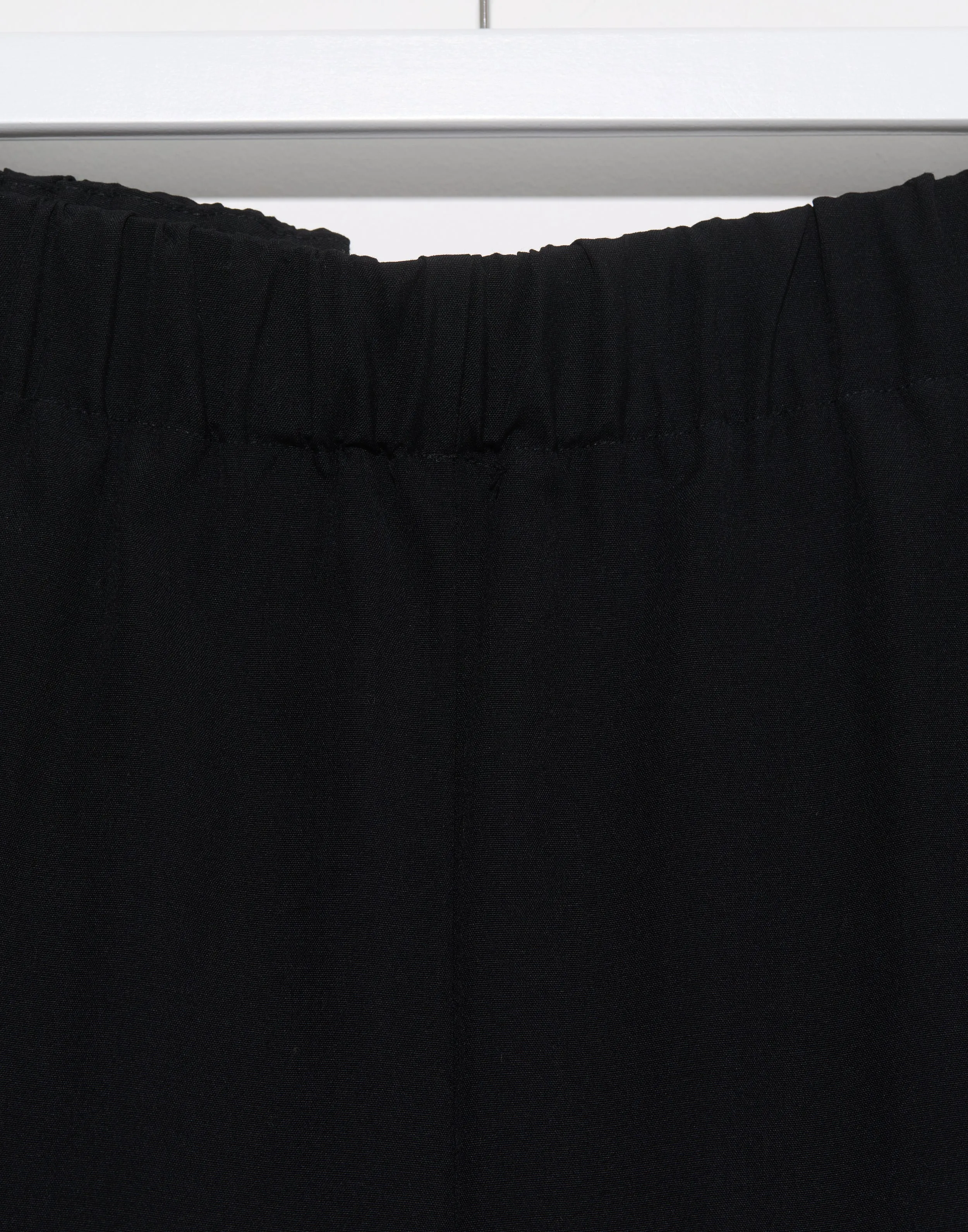 Black Wool Trousers