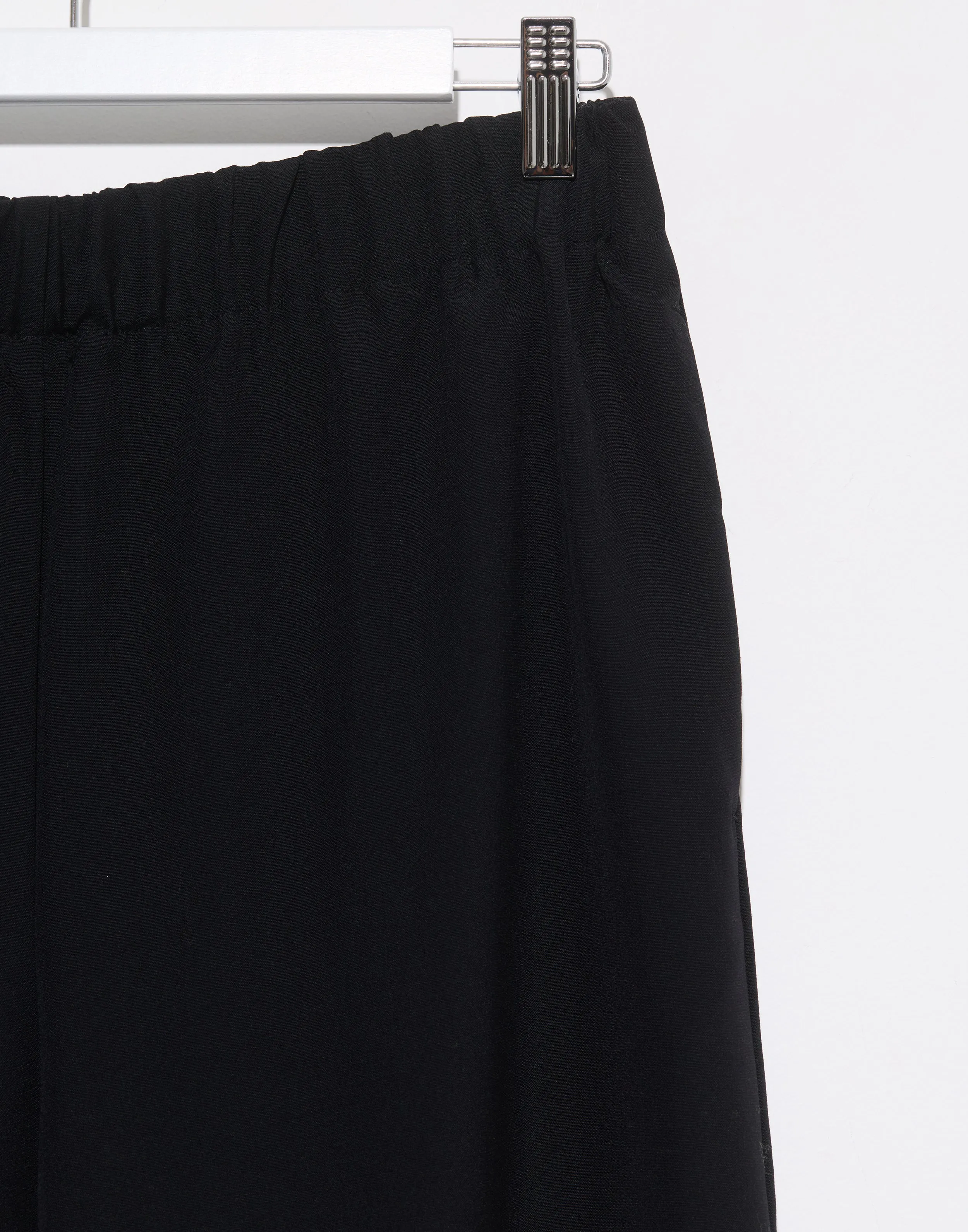 Black Wool Trousers