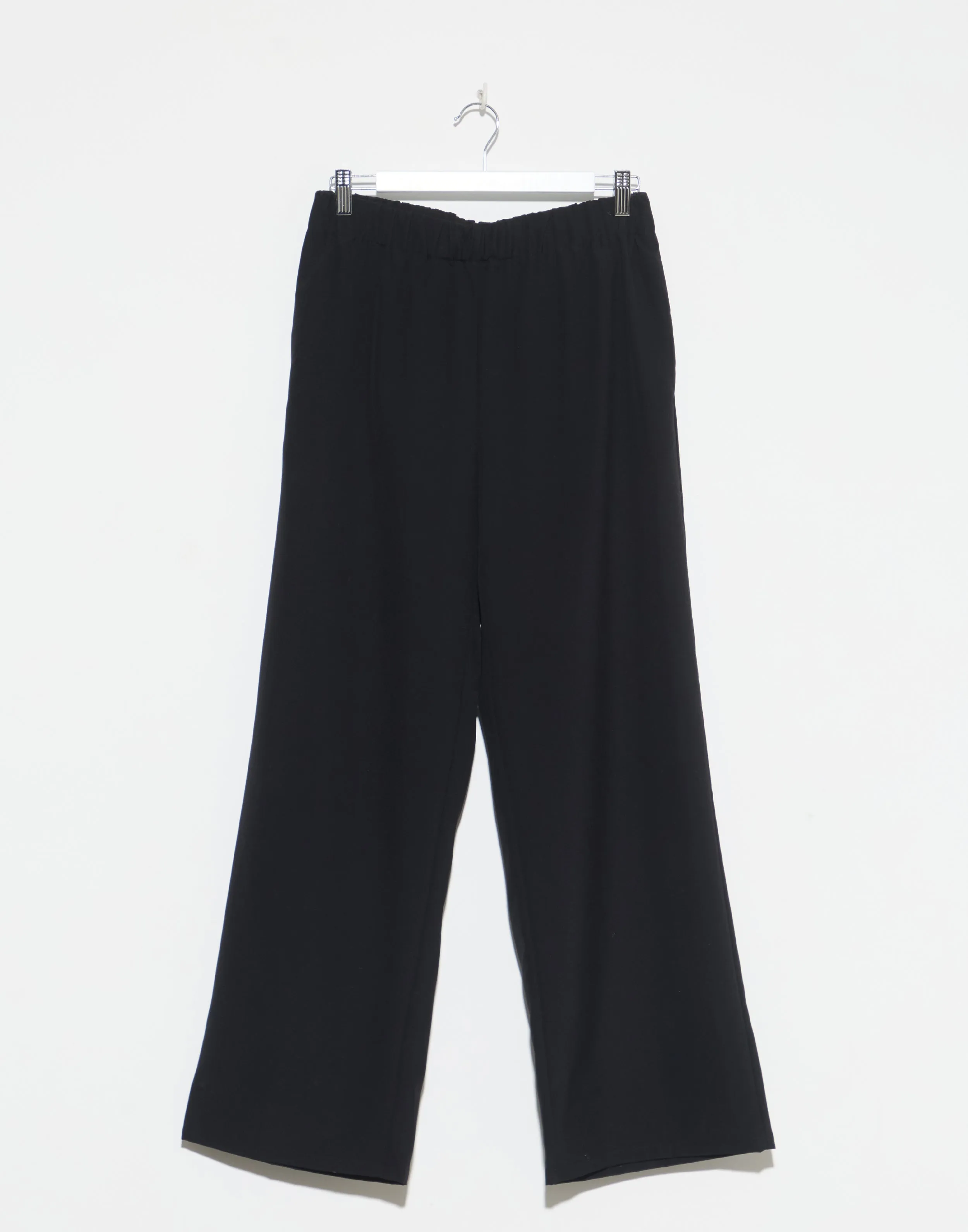 Black Wool Trousers