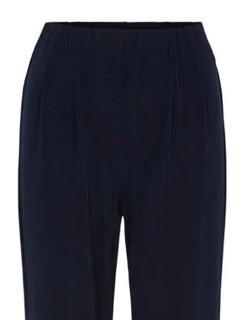 Black/Navy Trousers - Tia