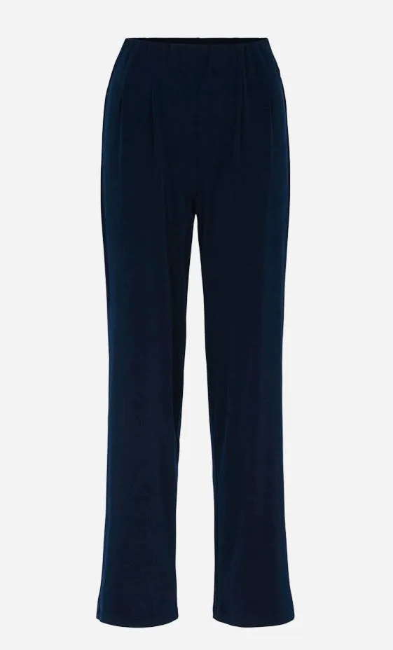 Black/Navy Trousers - Tia