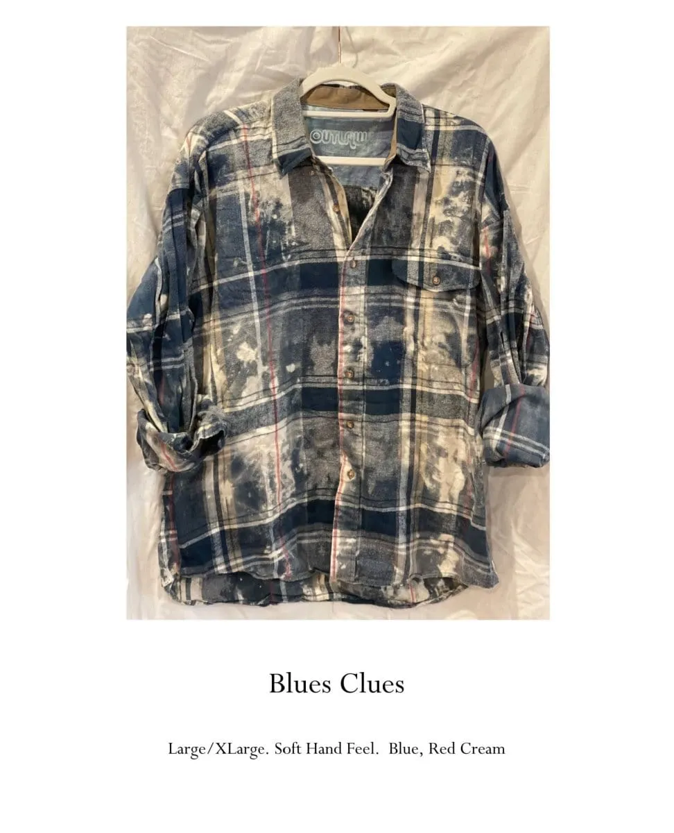 Blue's Clues Flannel #3- One Size