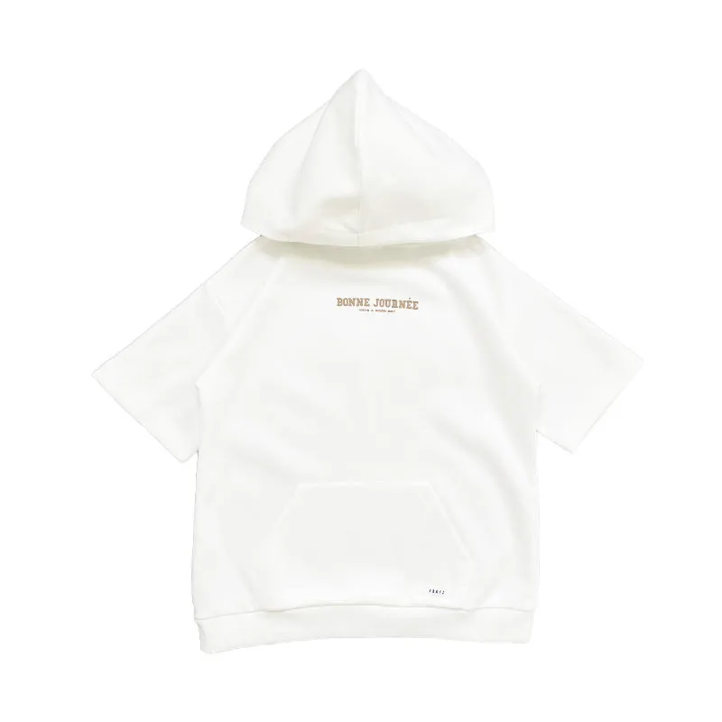 Boy Oversized Hoodie - Off White - SB2310238A