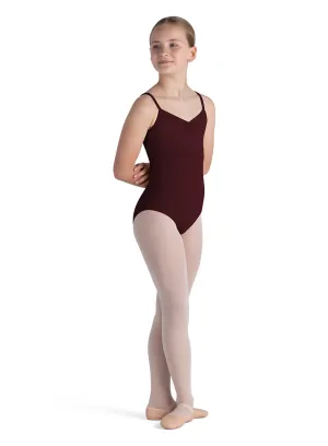 Burgundy Pinch Front & Back Camisole Leotard by Bloch (Child)