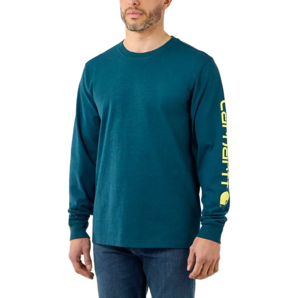 Carhartt Signature Sleeve Logo Long Sleeve T-Shirt