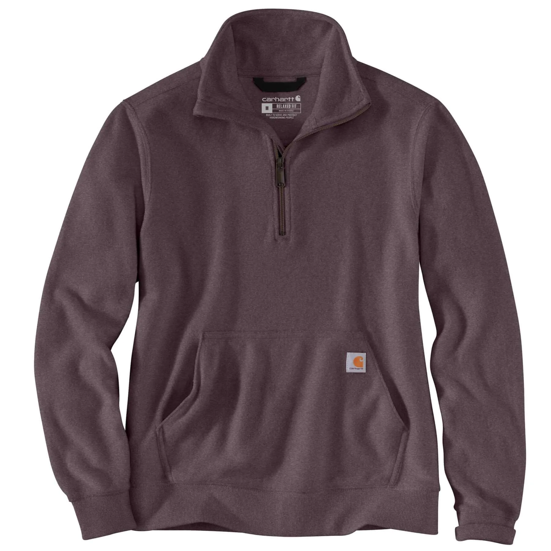 Carhartt Womens Midweight Relaxed Fit Half Zip Sweatshirt 105657