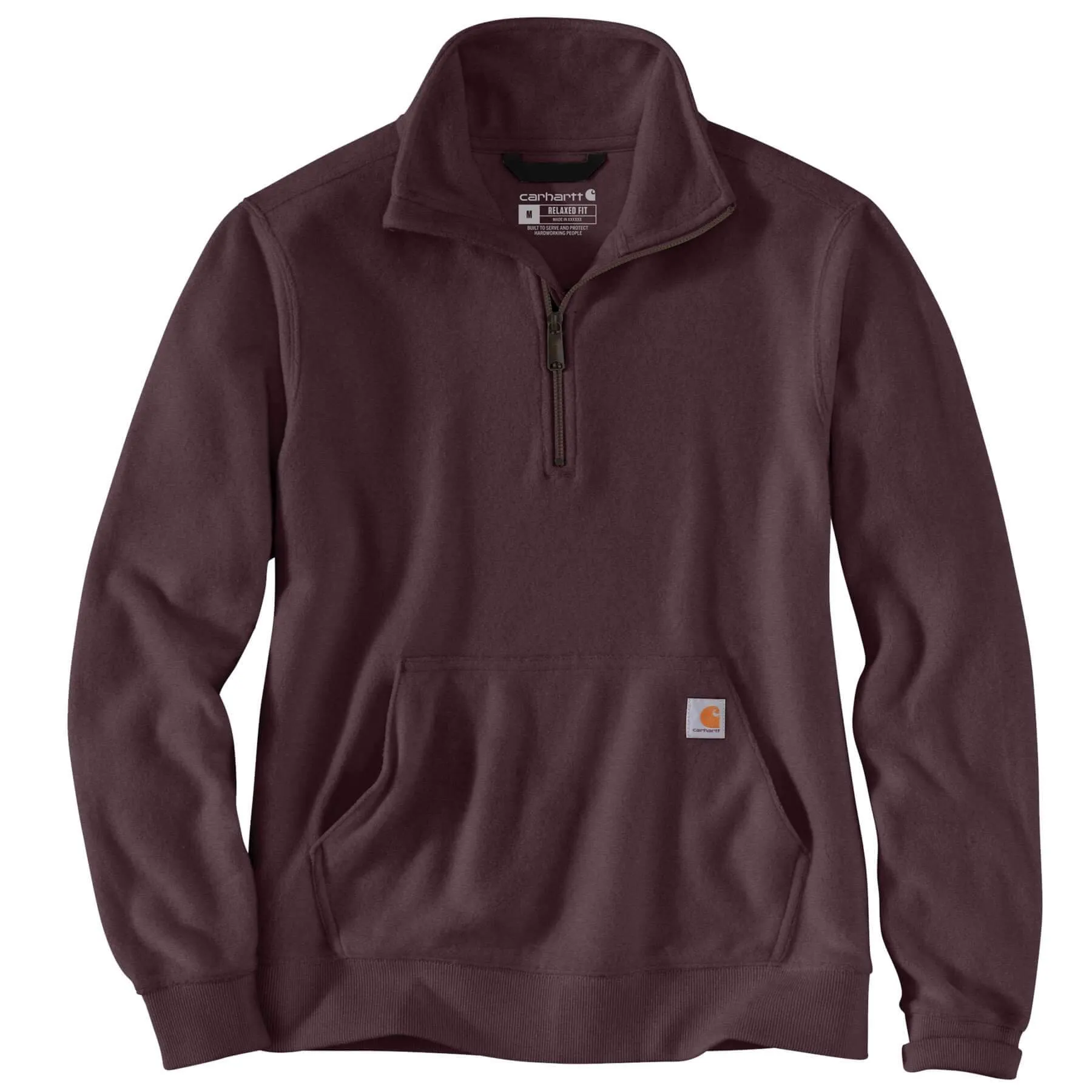 Carhartt Womens Midweight Relaxed Fit Half Zip Sweatshirt 105657