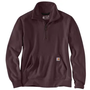 Carhartt Womens Midweight Relaxed Fit Half Zip Sweatshirt 105657