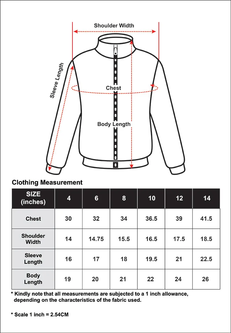 Cheetah Kids Boy Stretchable Relaxed fit Long Sleeves Varsity Jacket - CJ-3368