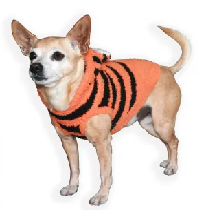 CHENILLE TIGER DOG HOODIE