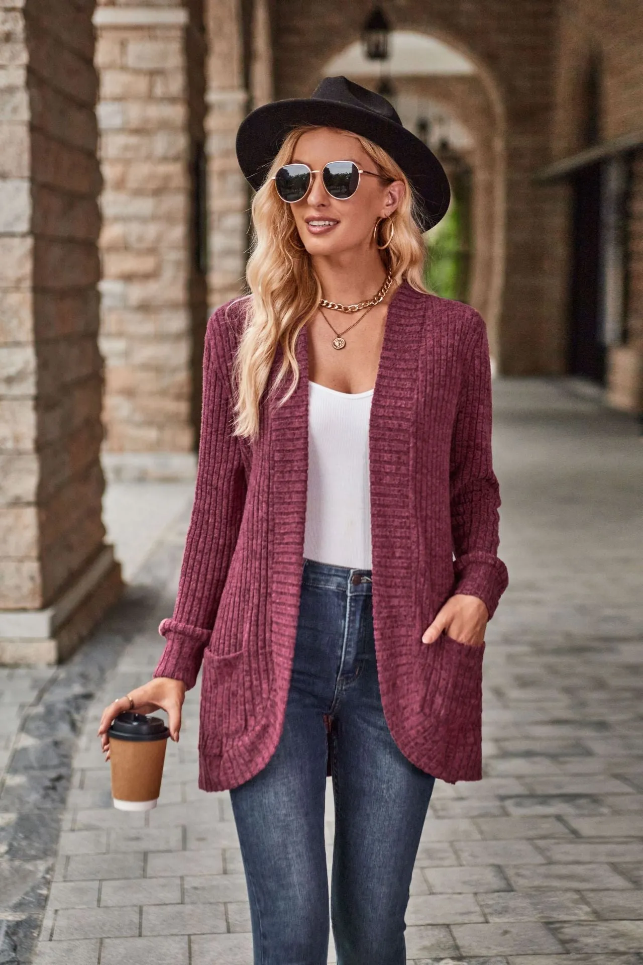 Cherlin - Solid Color Cardigan by The Nevermore