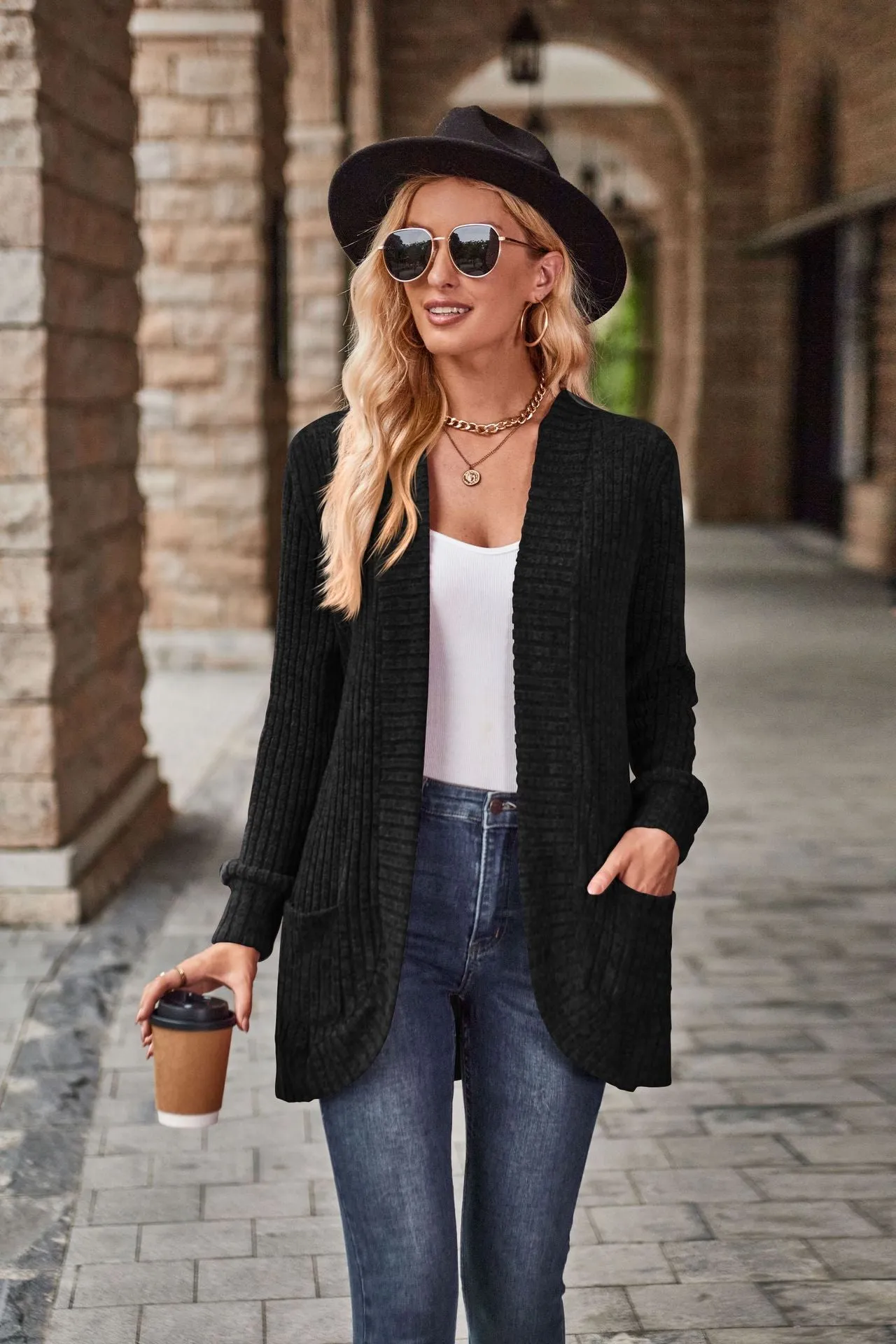 Cherlin - Solid Color Cardigan by The Nevermore
