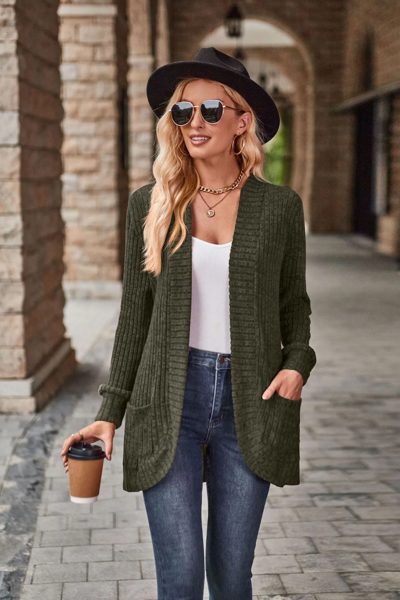 Cherlin - Solid Color Cardigan by The Nevermore
