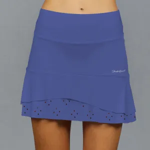 Classic Eyelet Mid Skort (royal)
