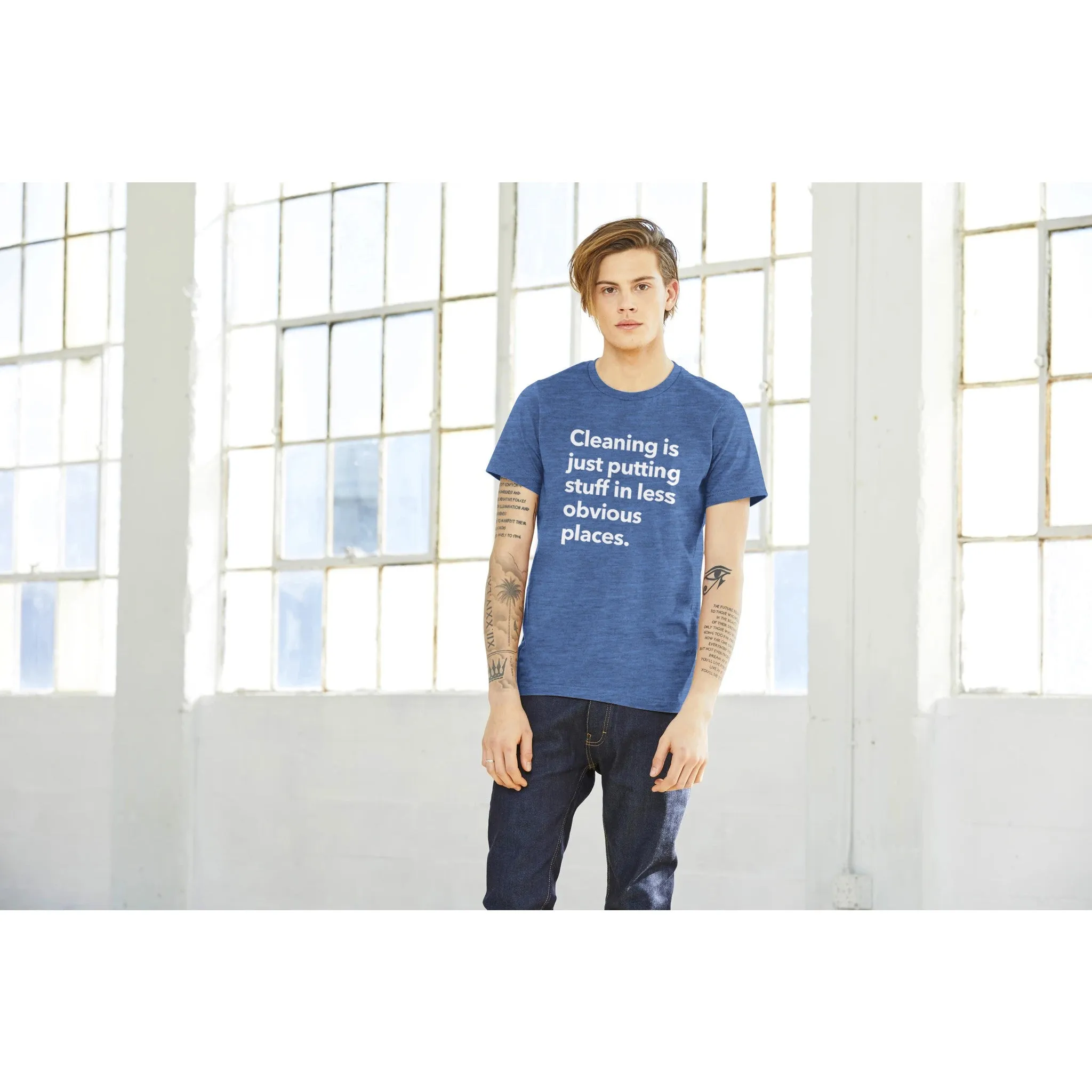 Cleaning  -  Premium Unisex Crewneck T-shirt