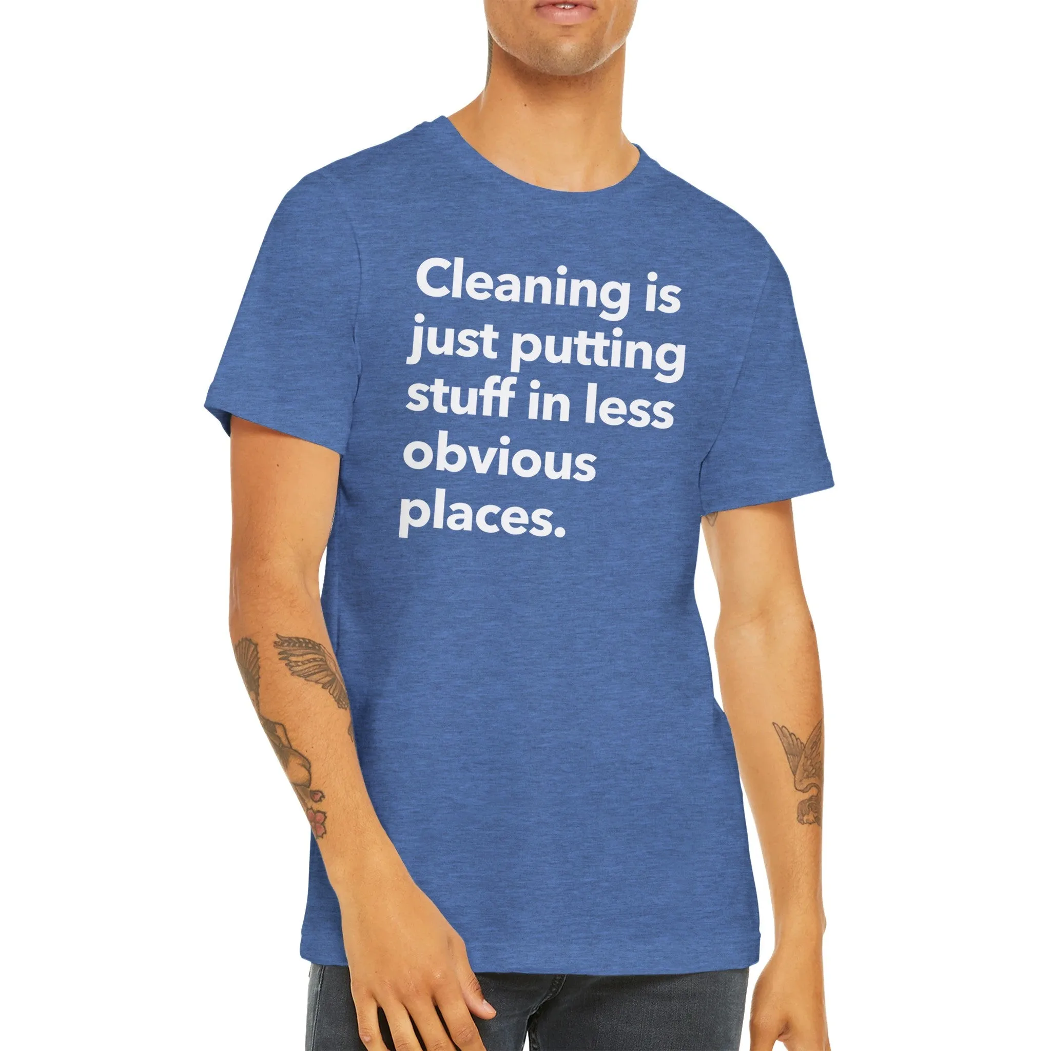 Cleaning  -  Premium Unisex Crewneck T-shirt