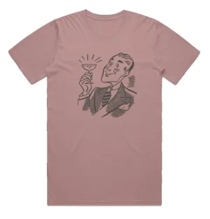 Cocktail Guy - Men's Faded T-Shirt