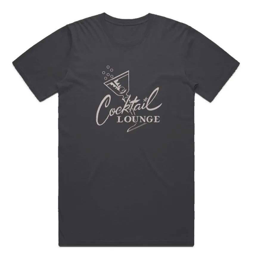 Cocktail Lounge - Men's Faded T-Shirt