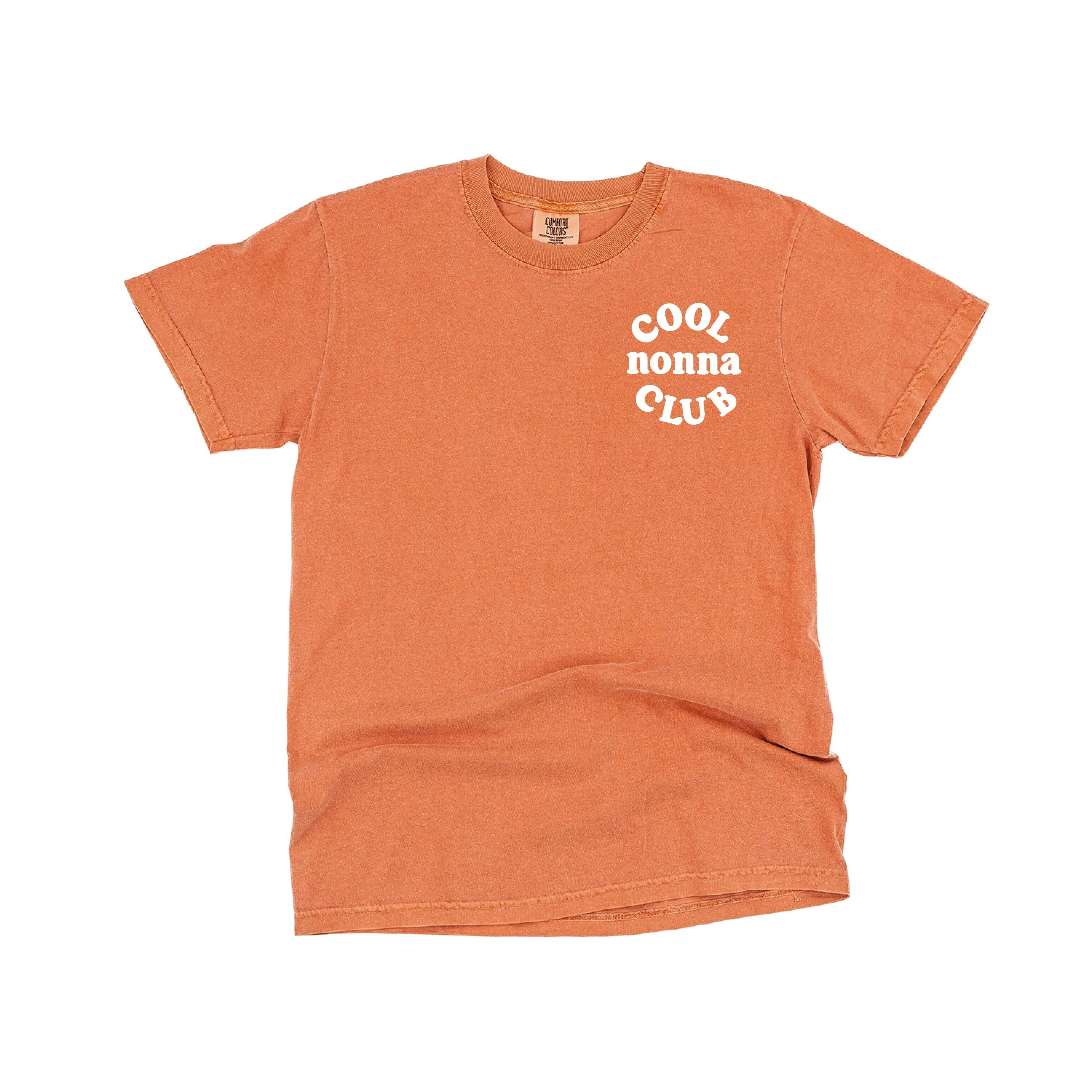 COOL Nonna CLUB - Pocket Design - SHORT SLEEVE COMFORT COLORS TEE
