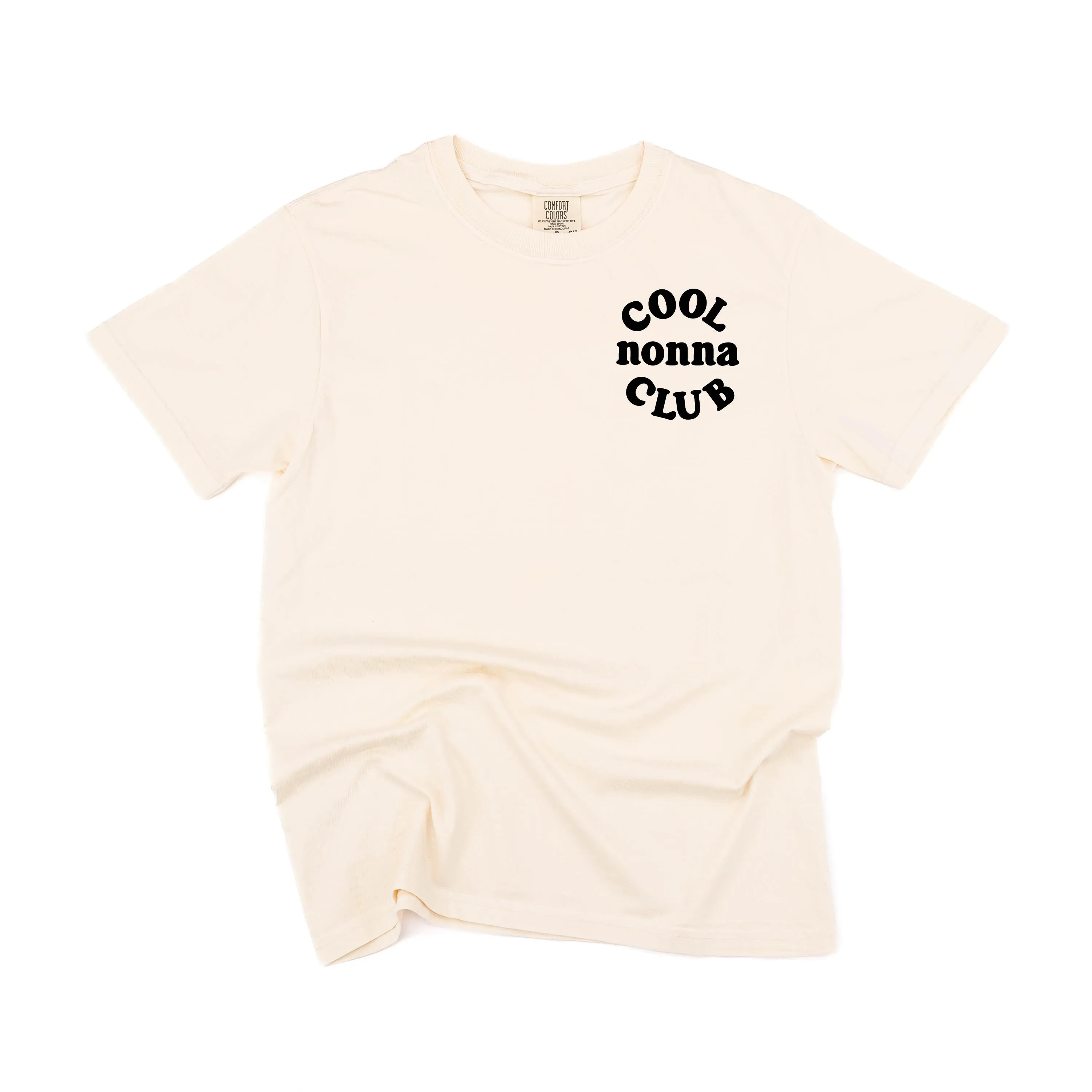 COOL Nonna CLUB - Pocket Design - SHORT SLEEVE COMFORT COLORS TEE