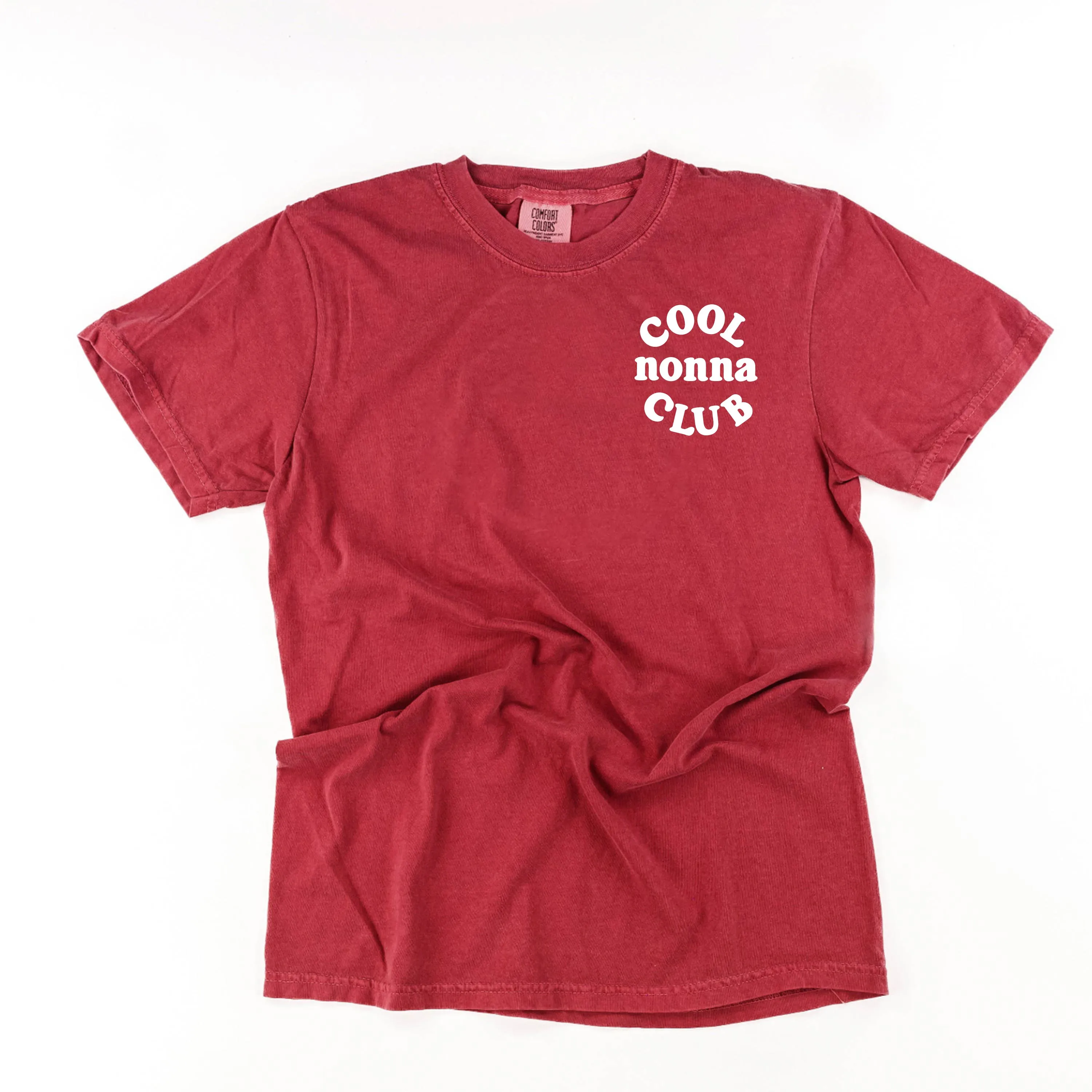 COOL Nonna CLUB - Pocket Design - SHORT SLEEVE COMFORT COLORS TEE