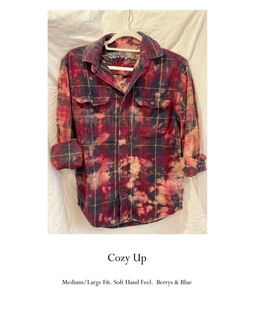 Cozy Up Flannel #1- One Size
