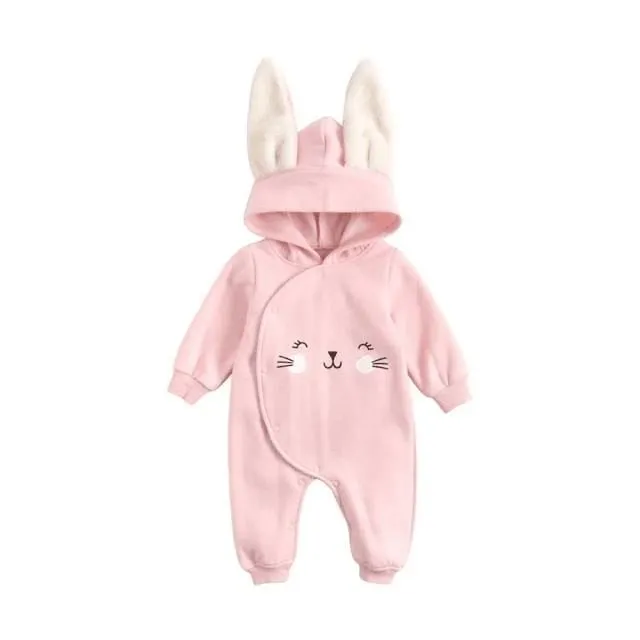 Cute Cartoon Autumn Romper Hoodies