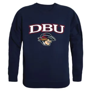 DBU Dallas Baptist University Campus Crewneck Pullover Sweatshirt Sweater Navy