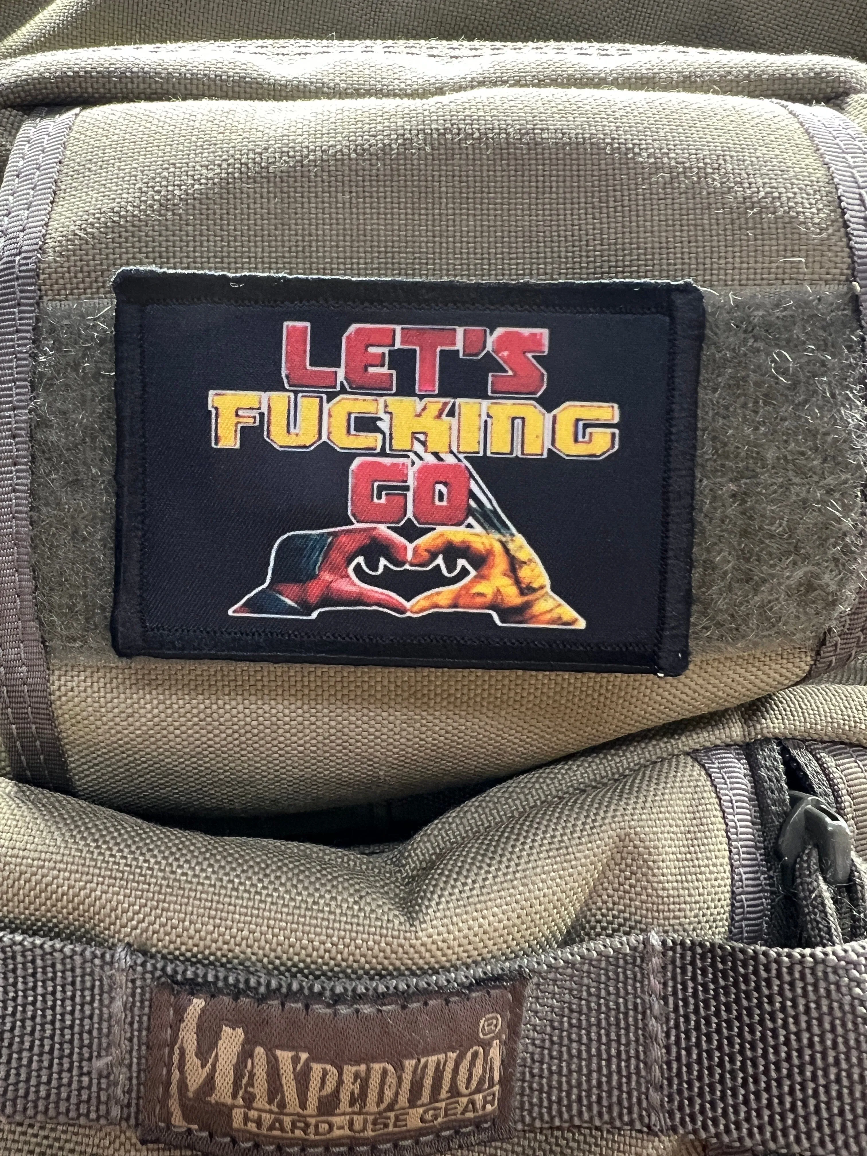 Deadpool/Wolverine 'Let's Fucking Go' Morale Patch