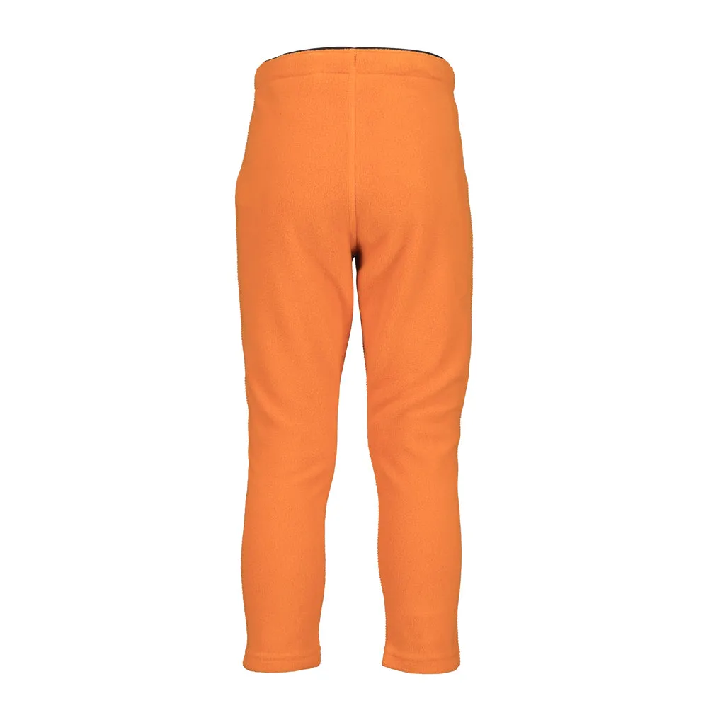 Didriksons Monte Kids Fleece Pants (Orange Jam)