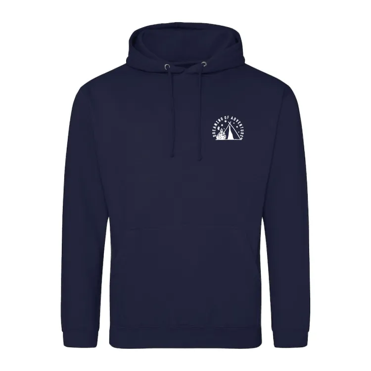 Dreaming Of Adventure Camping Hoody – Unisex Outdoor Hoodie