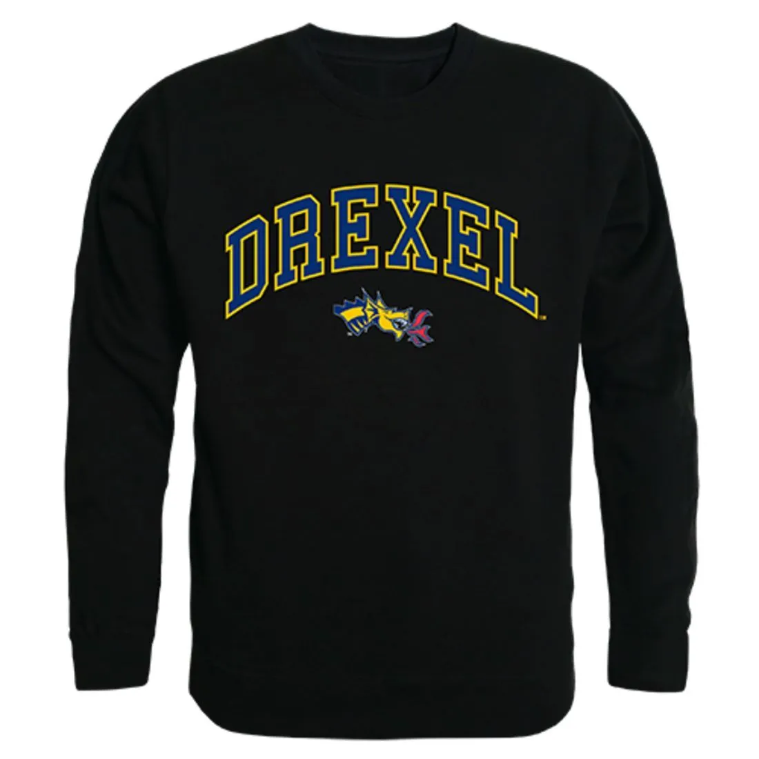 Drexel University Campus Crewneck Pullover Sweatshirt Sweater Black