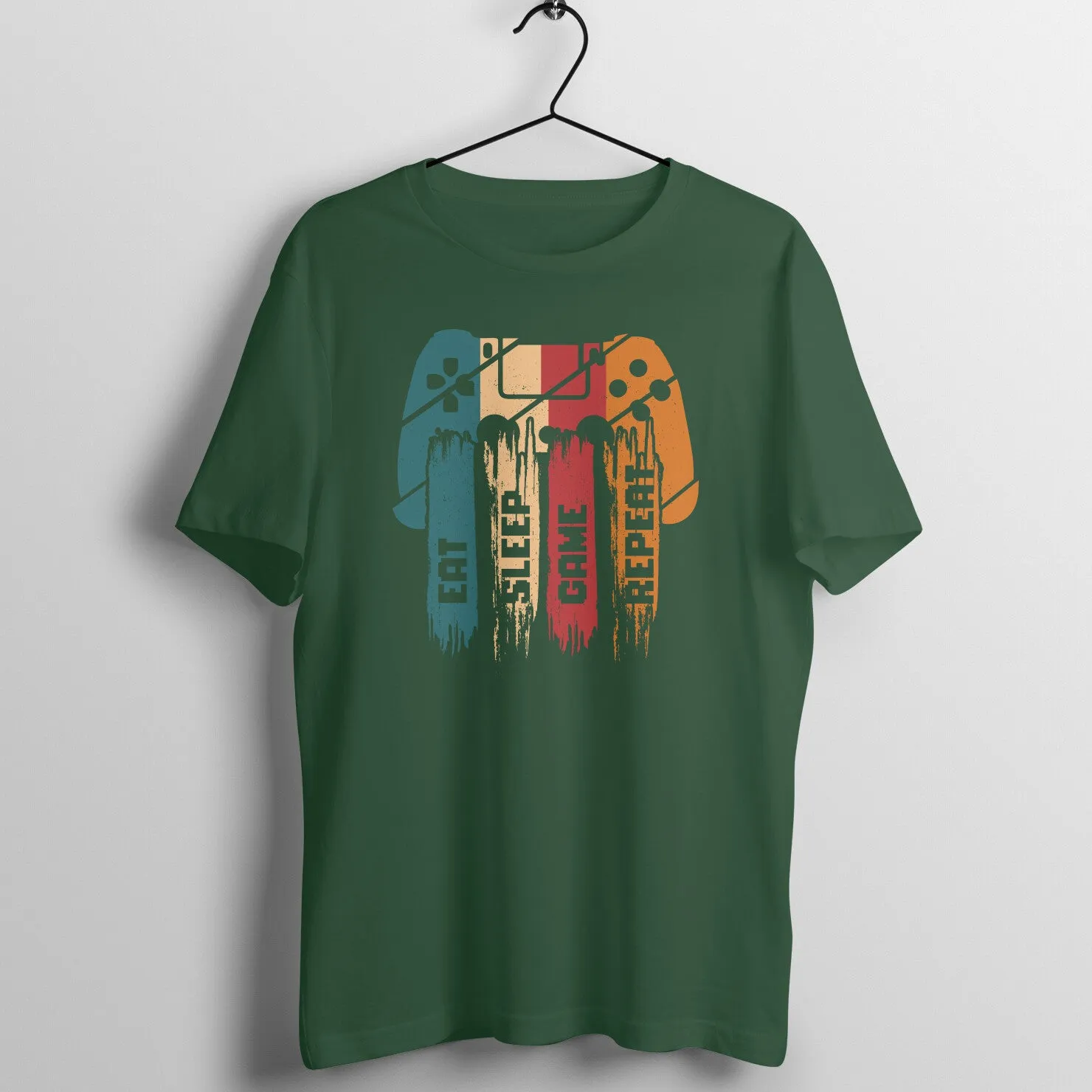 Eat Sleep Game Repeat T-shirt