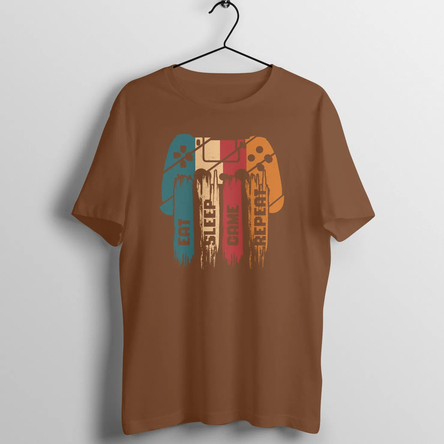 Eat Sleep Game Repeat T-shirt