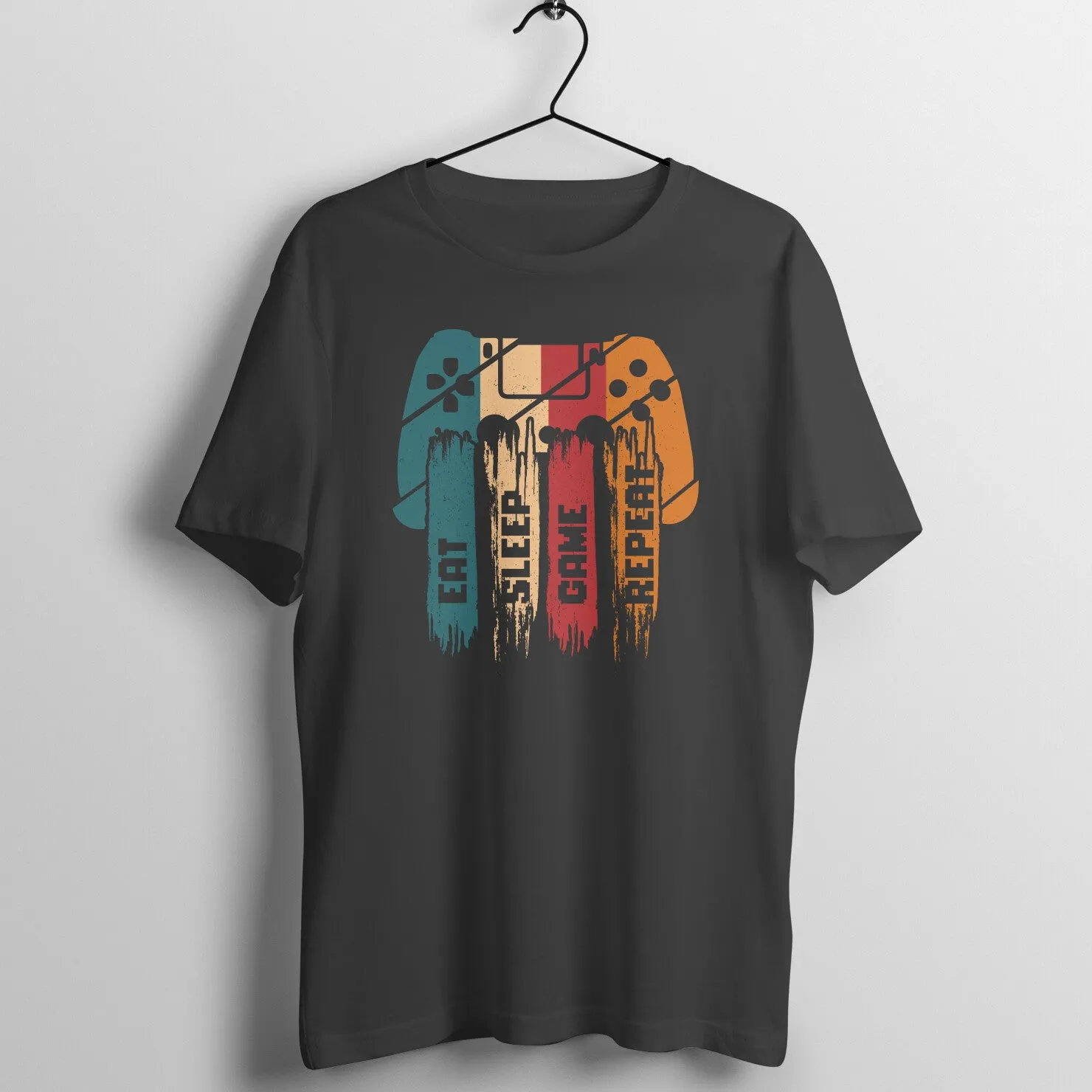Eat Sleep Game Repeat T-shirt