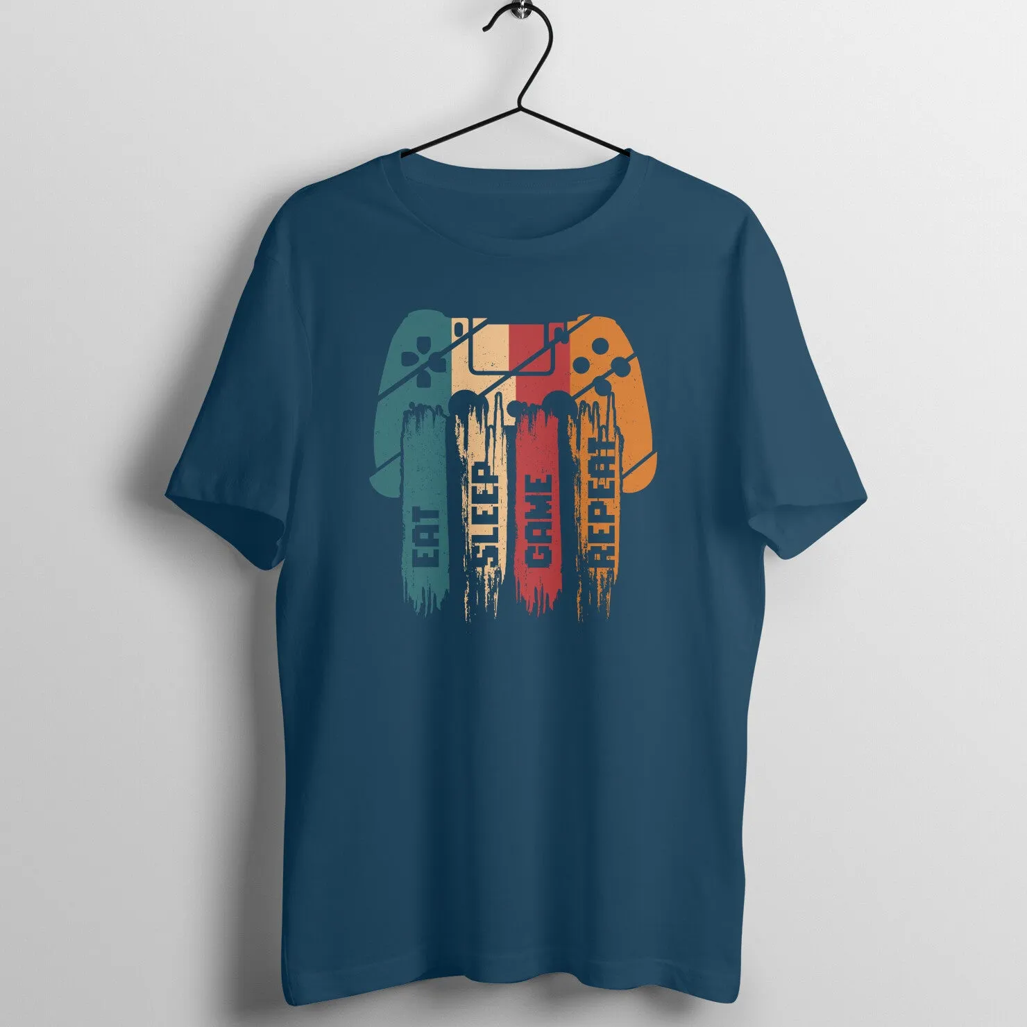 Eat Sleep Game Repeat T-shirt