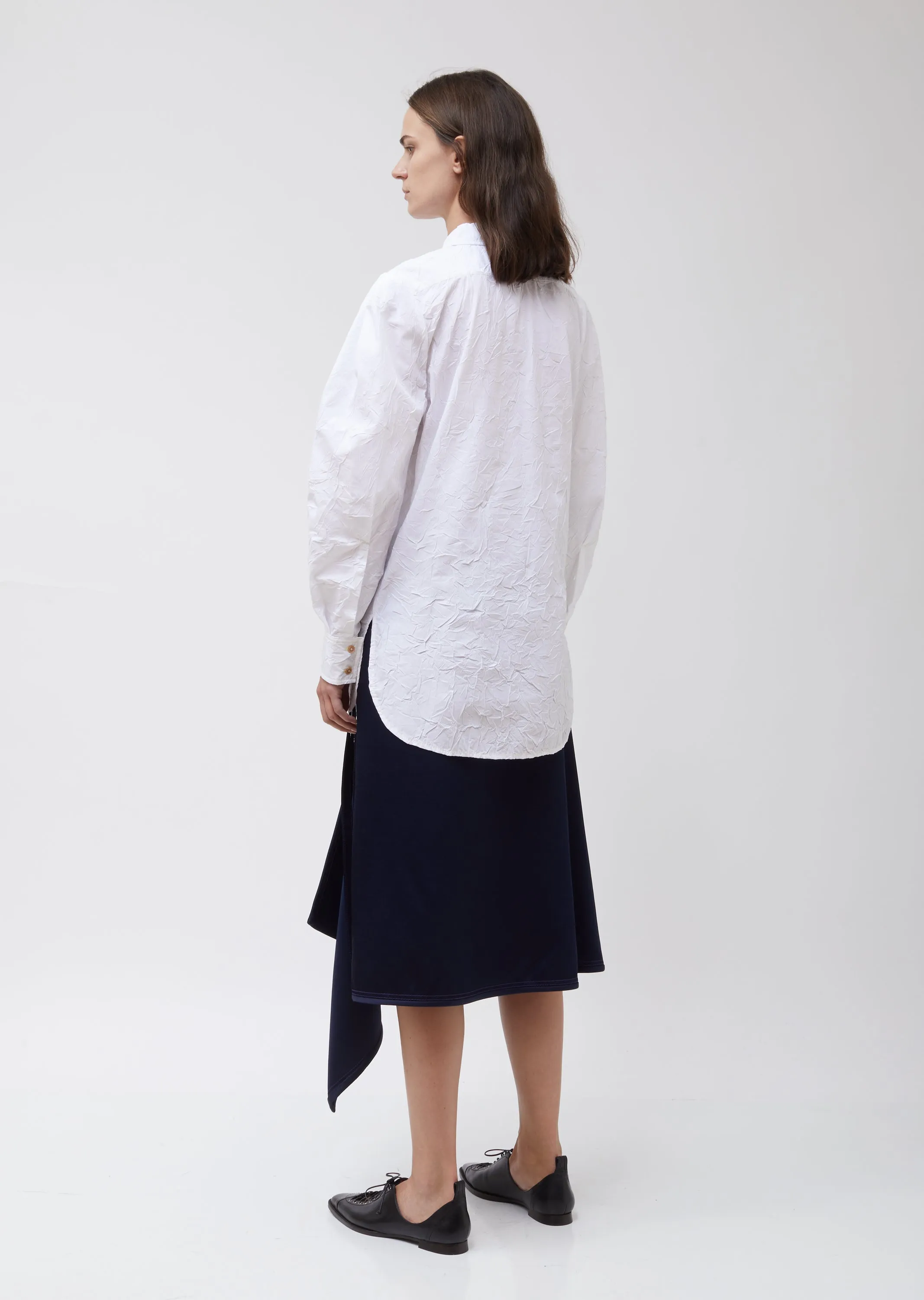 Evon Crinkled Poplin L/S Shirt