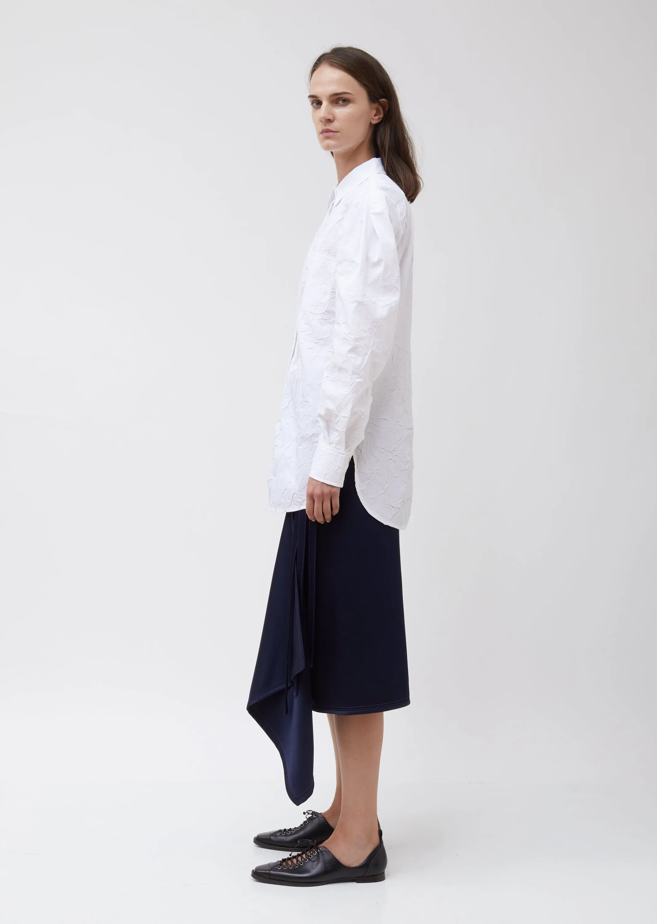 Evon Crinkled Poplin L/S Shirt