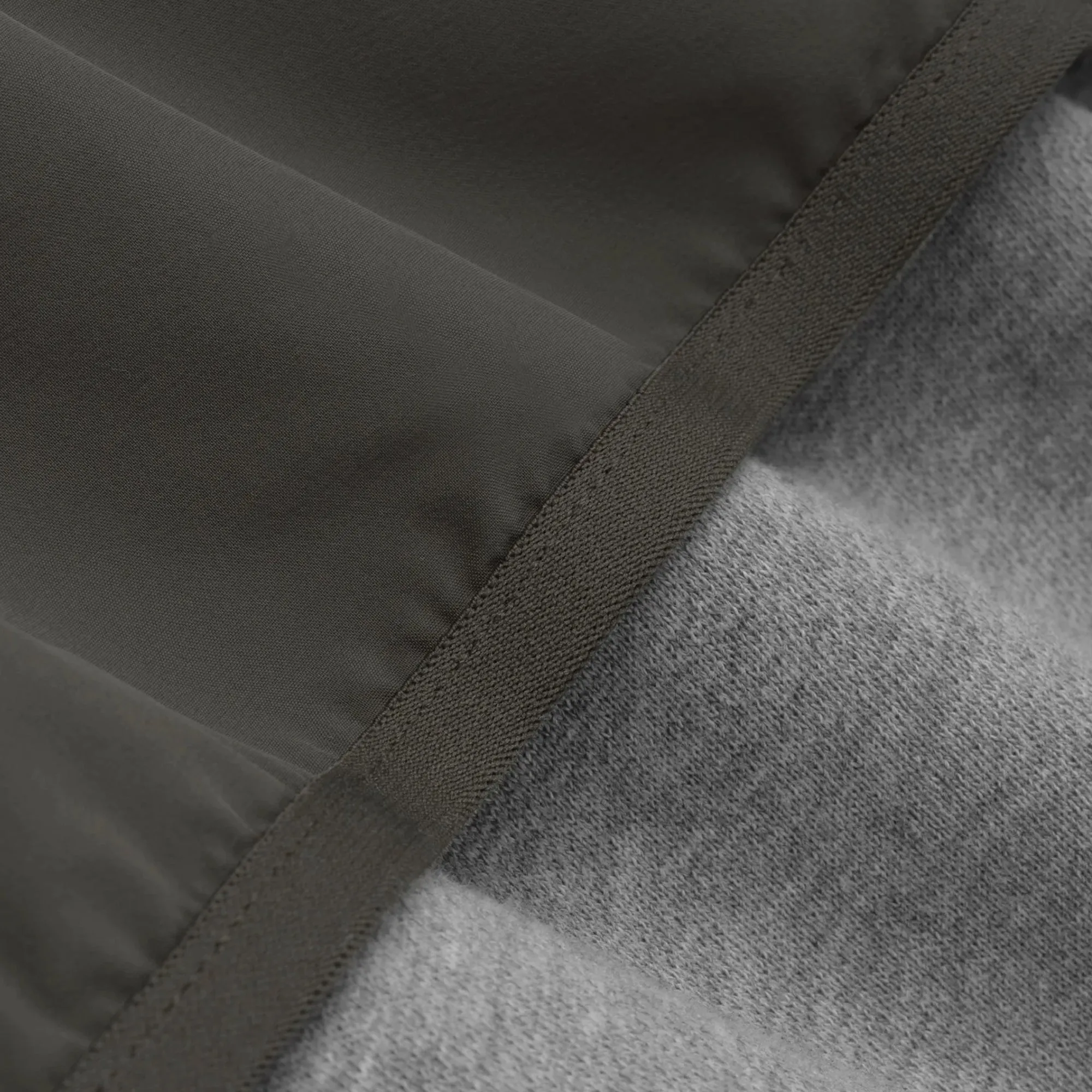 Fear of God Essentials Mens Nylon Fleece Hooded Sweater