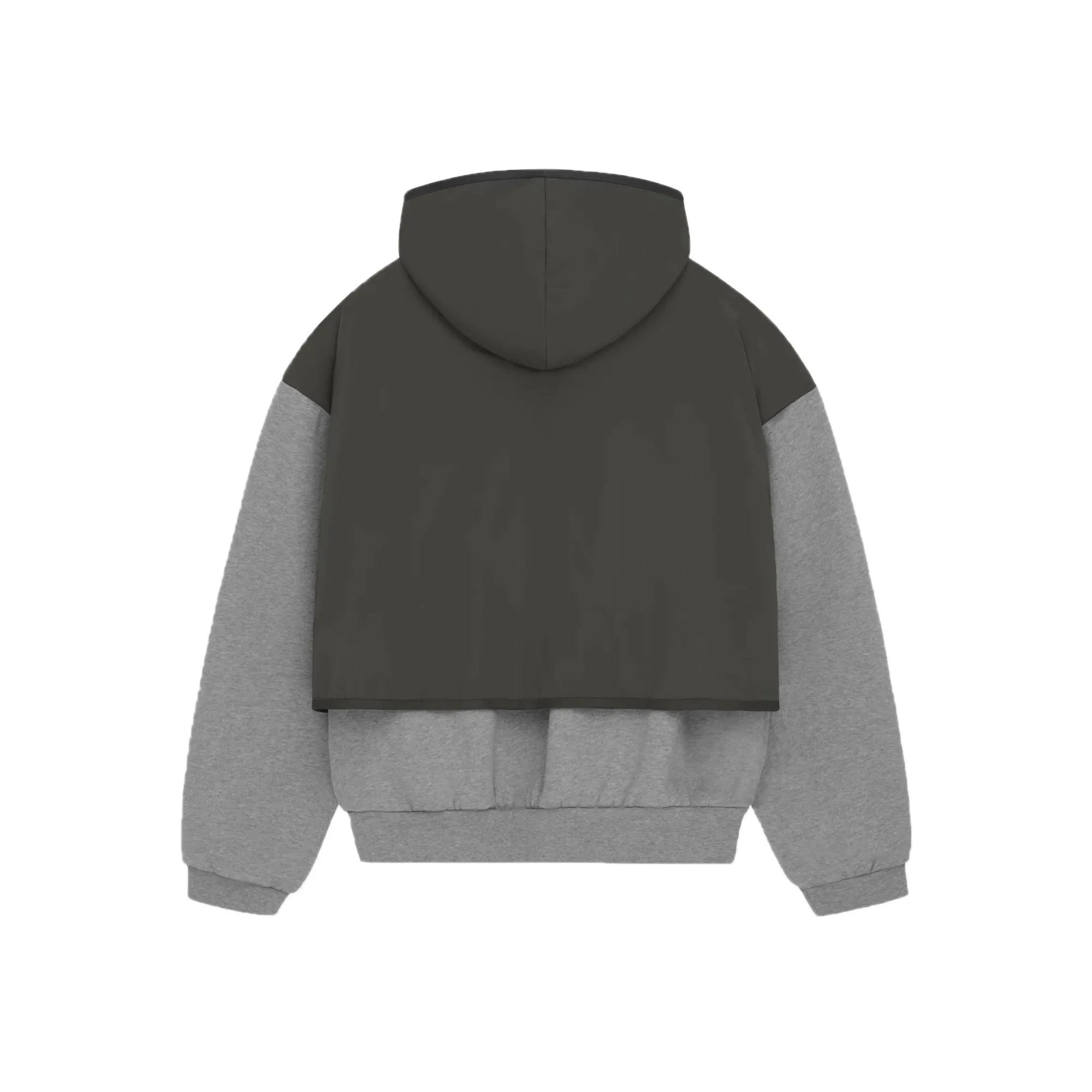 Fear of God Essentials Mens Nylon Fleece Hooded Sweater
