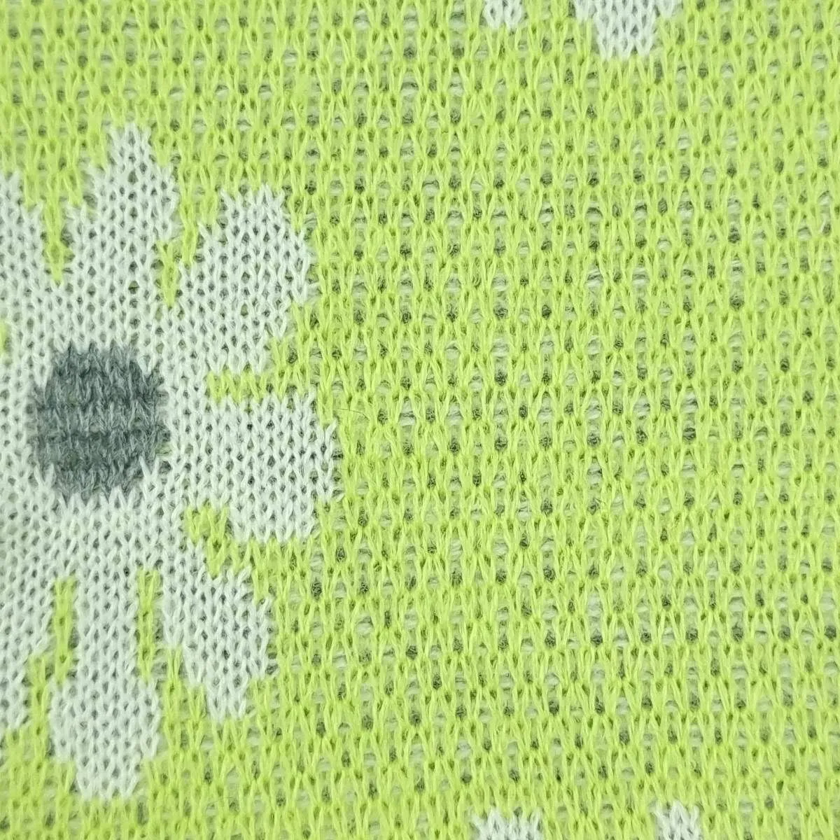Floral Jacquard Acrylic Knit Fabric - FAB1525