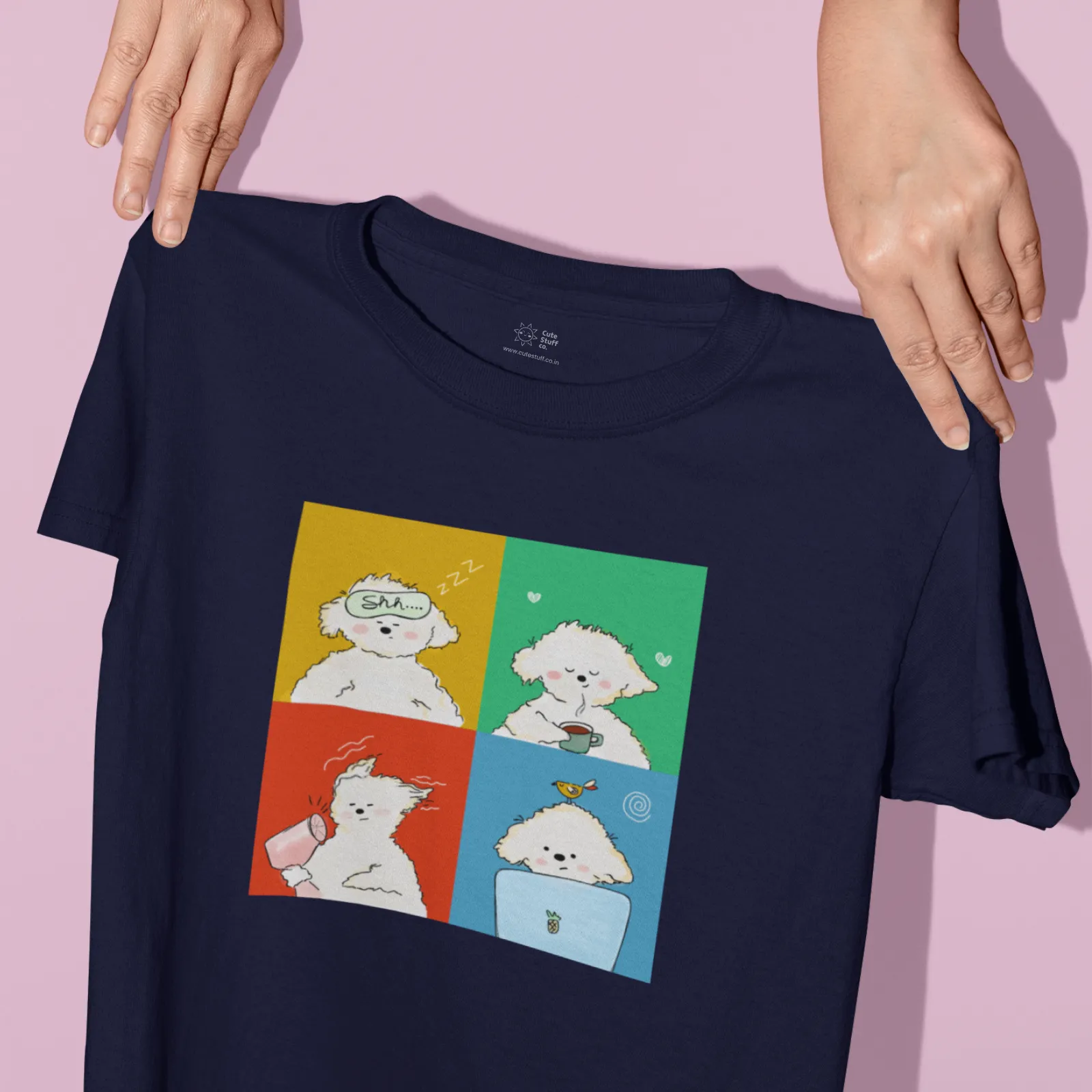 Fluff Ball Unisex Oversized Tshirt 240 GSM- Premium Quality