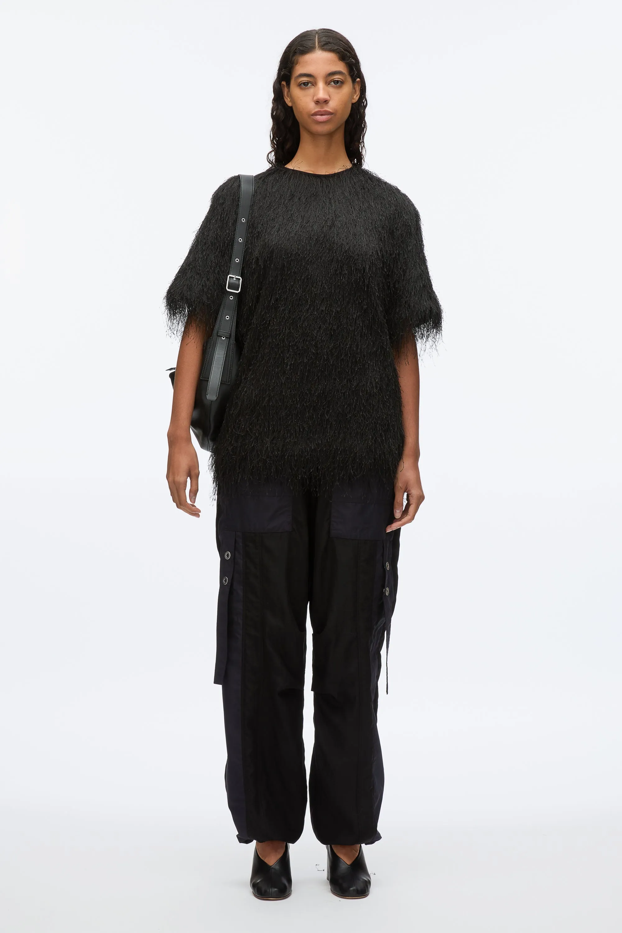 Fringe Boxy Tee