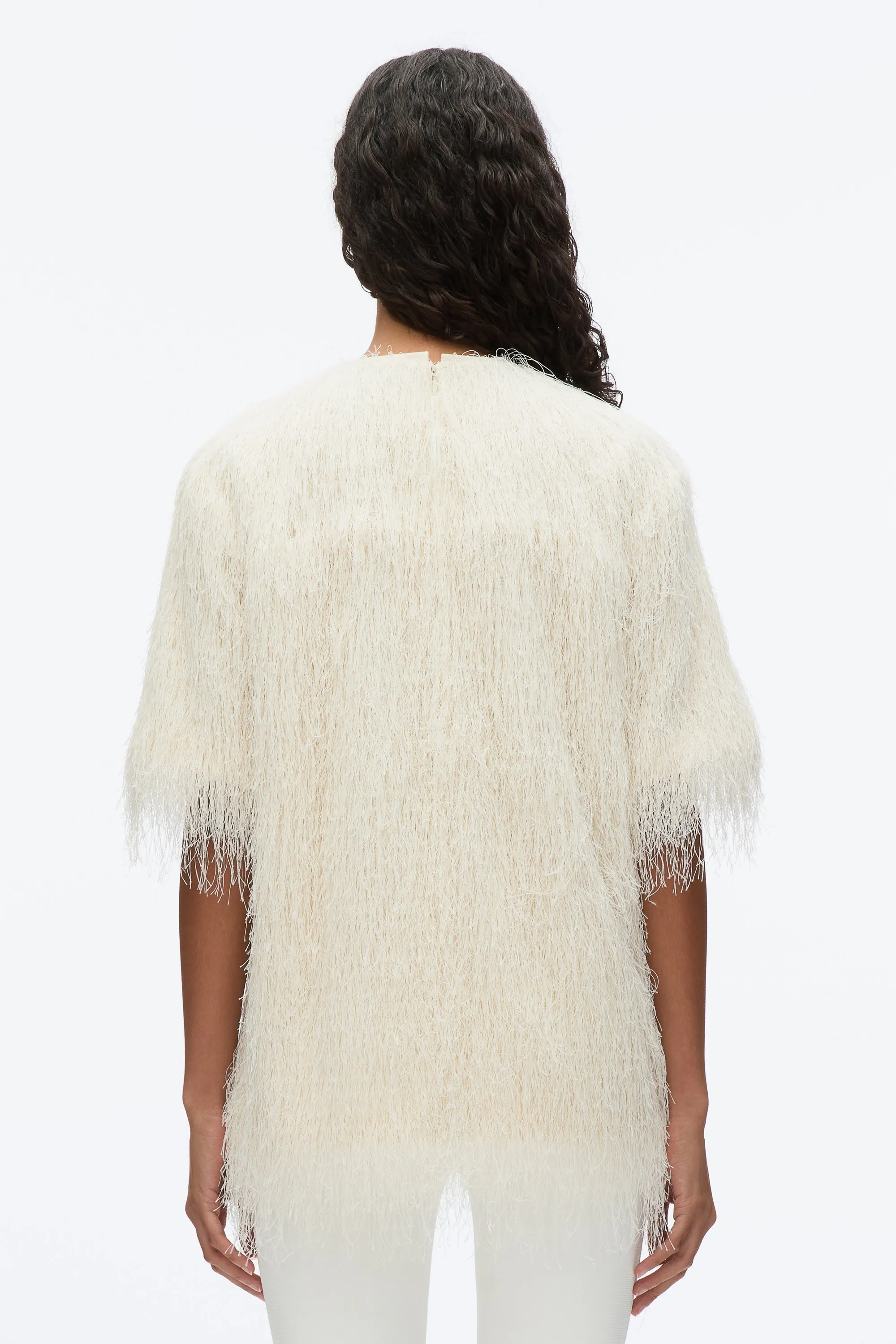 Fringe Boxy Tee