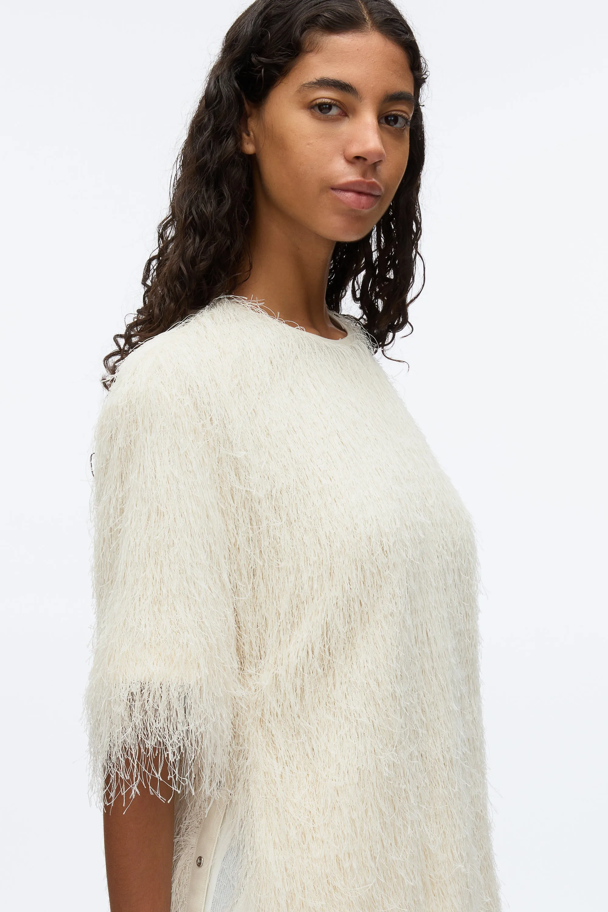 Fringe Boxy Tee