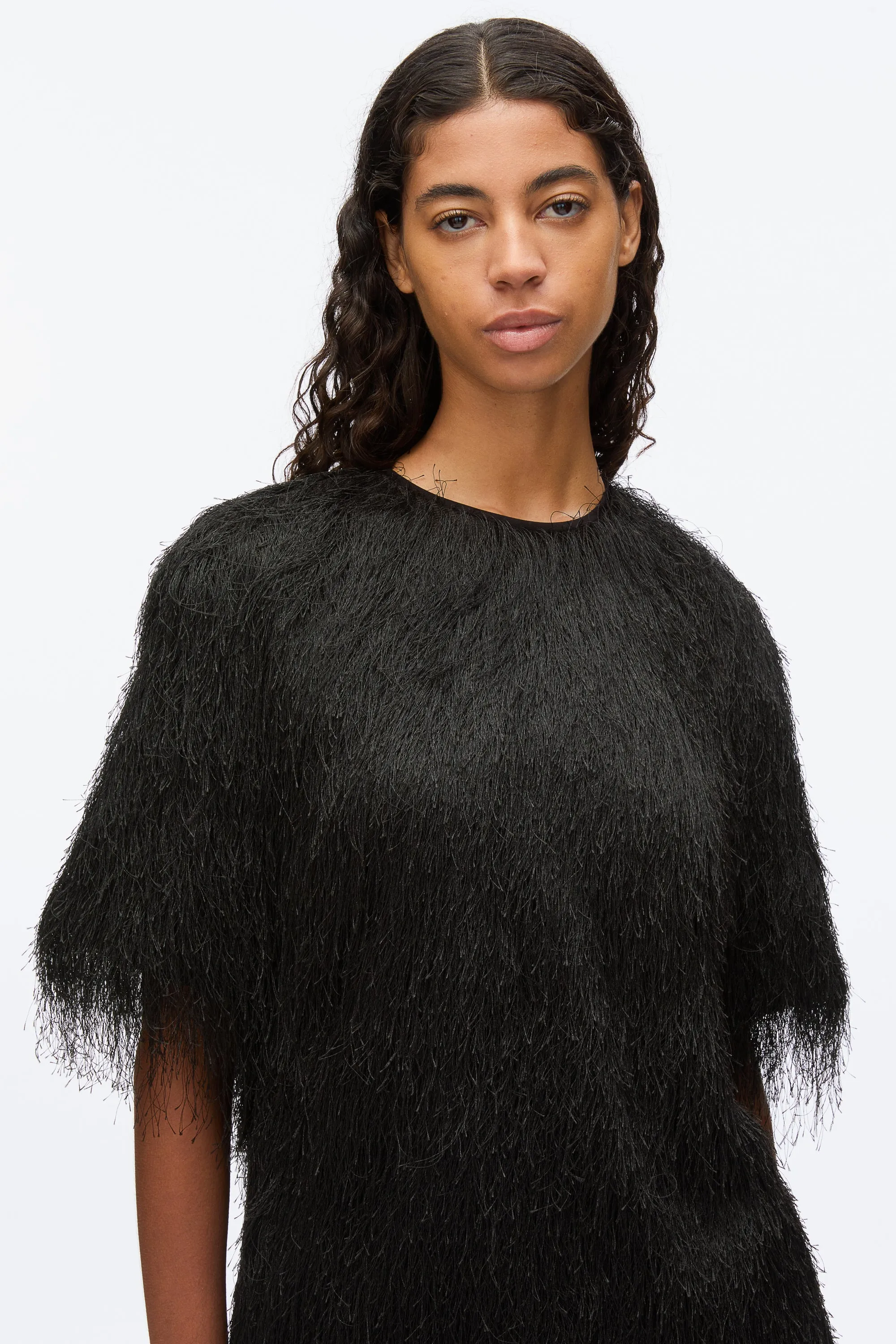 Fringe Boxy Tee
