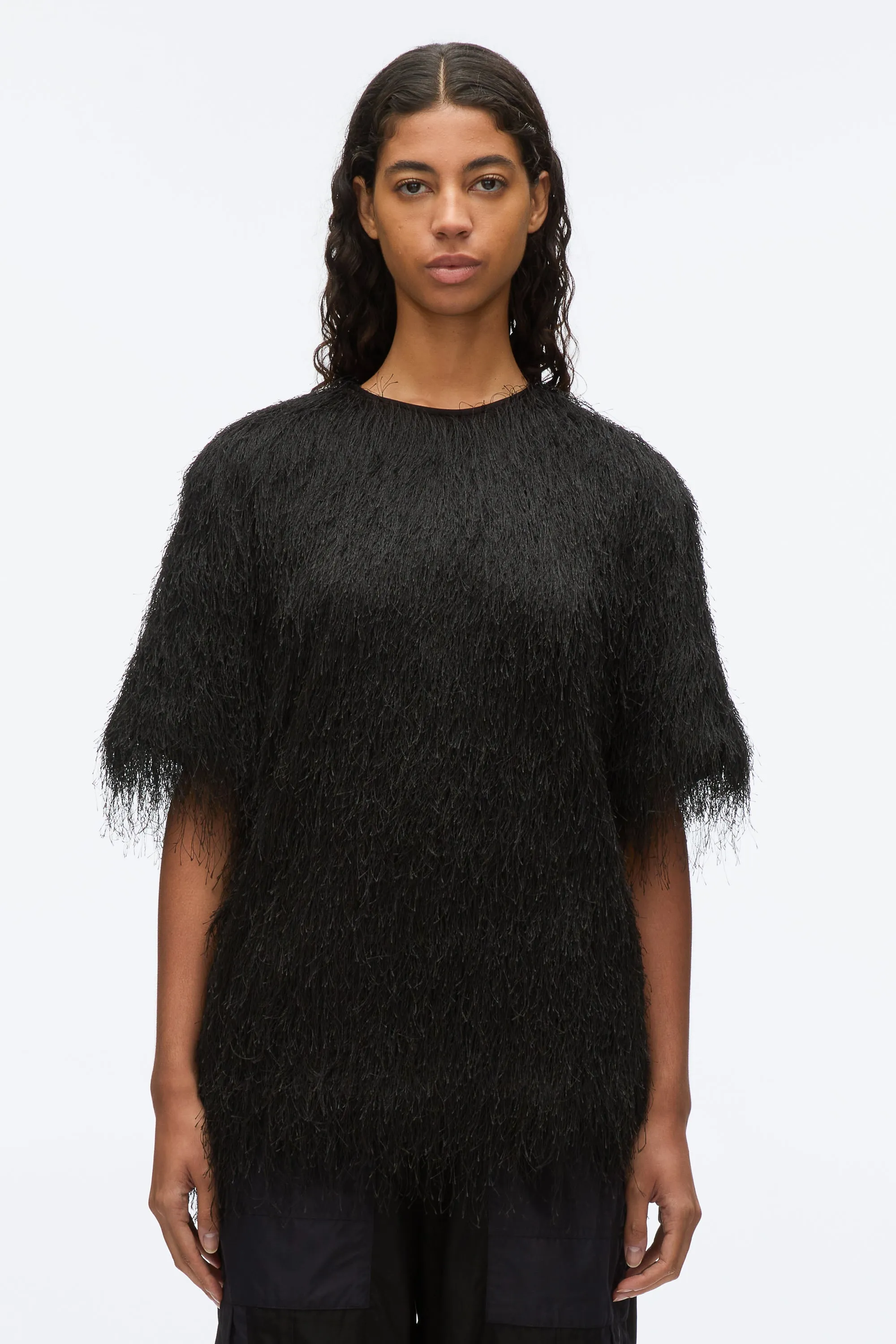 Fringe Boxy Tee